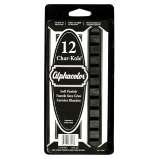Alphacolor Charcoal Black Pastels -